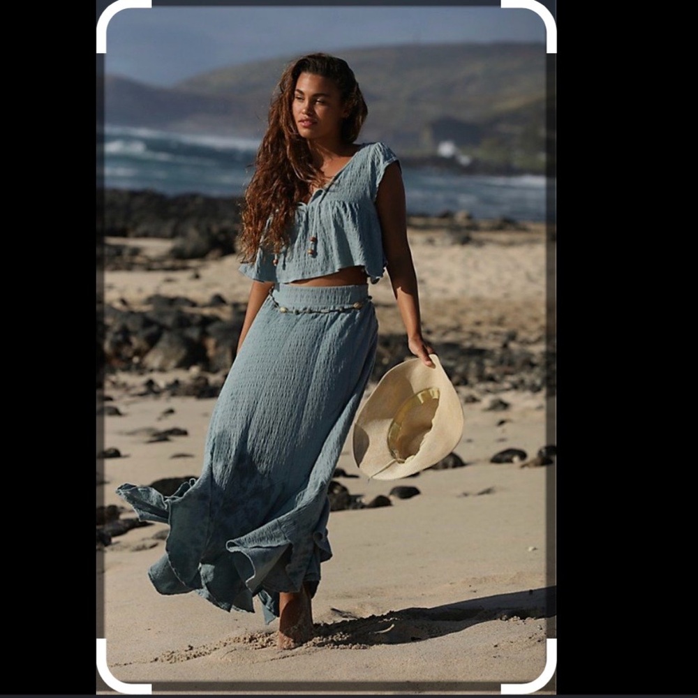 Free People- Alaina Skirt Set- Women